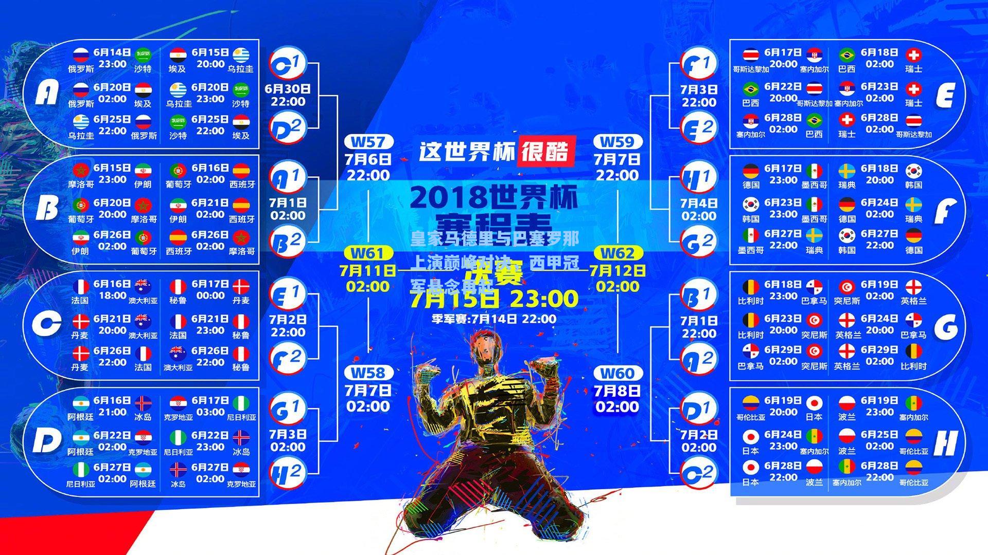 皇家马德里与巴塞罗那上演巅峰对决，西甲冠军悬念再起